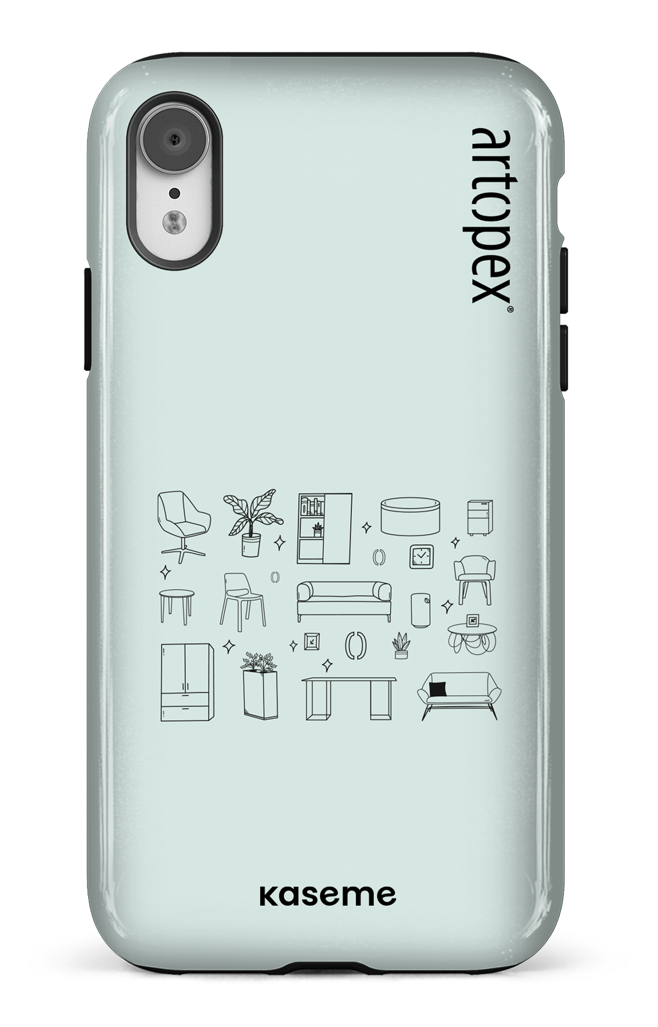 iPhone XR Tough L'essentiel menthe par Artopex -