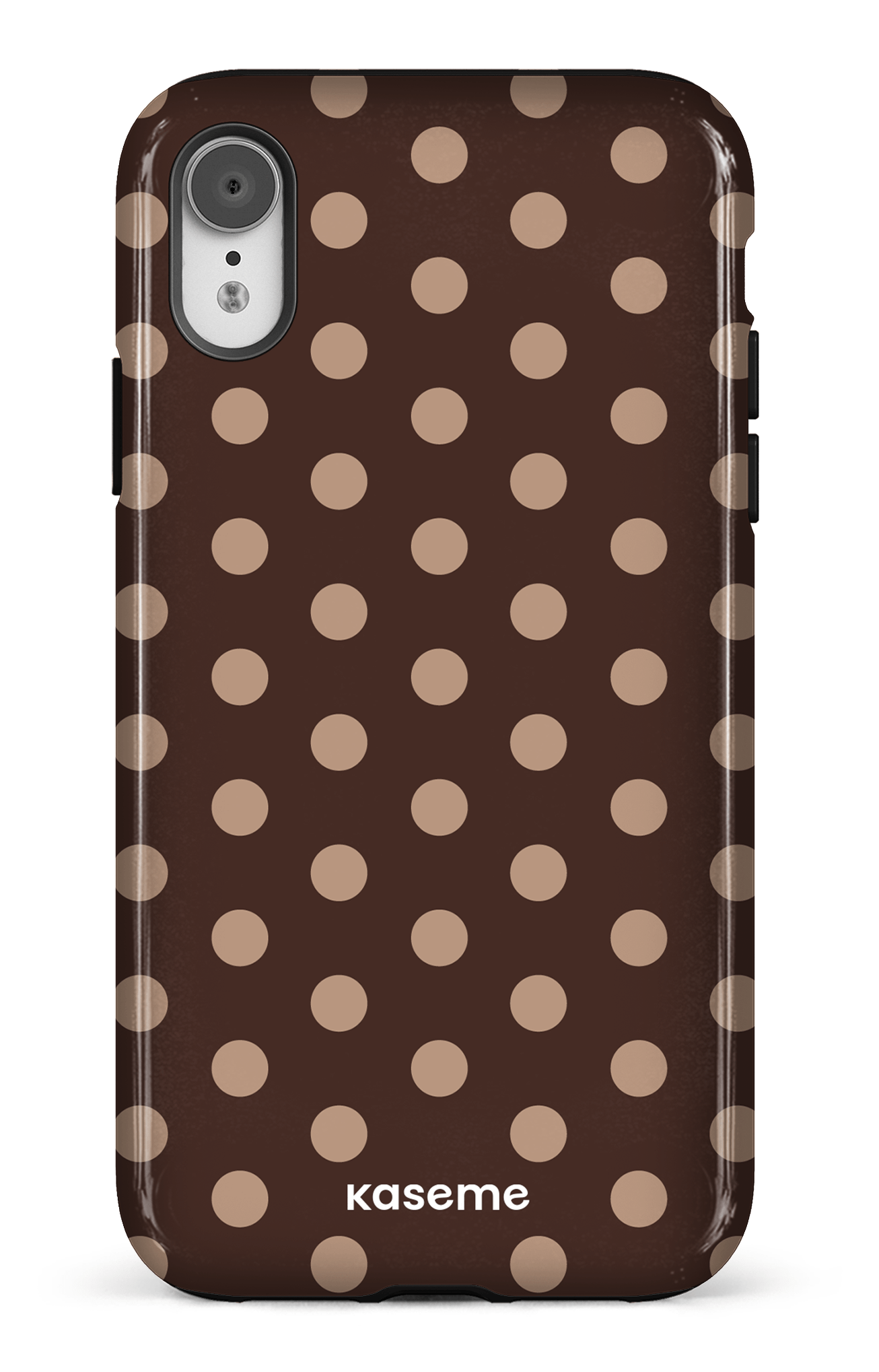 iPhone XR Tough Loopie Brown -