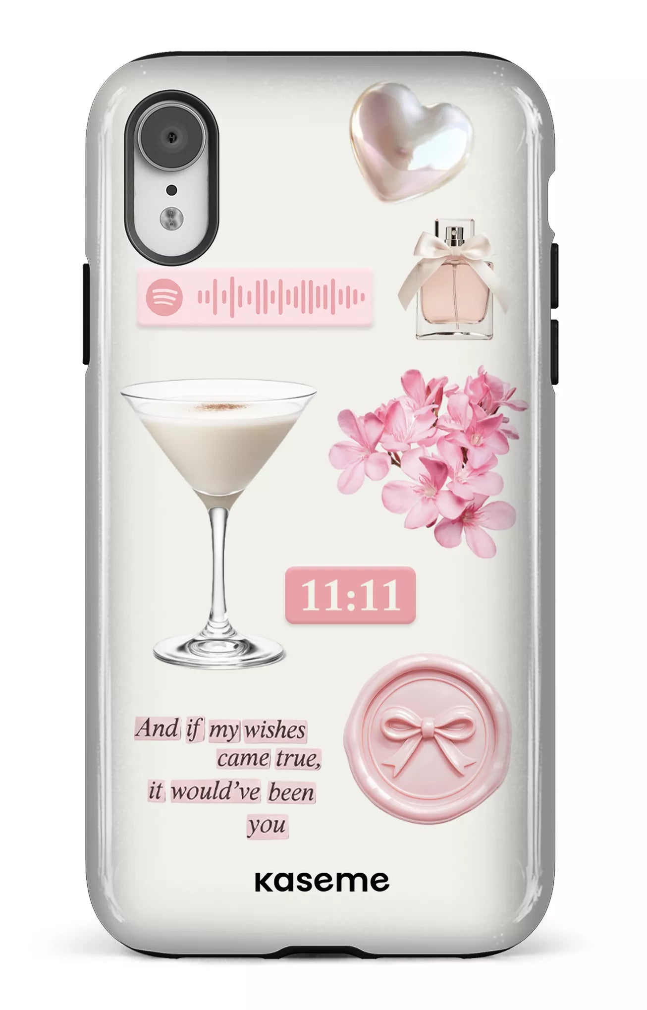 iPhone XR Tough Love Letters -