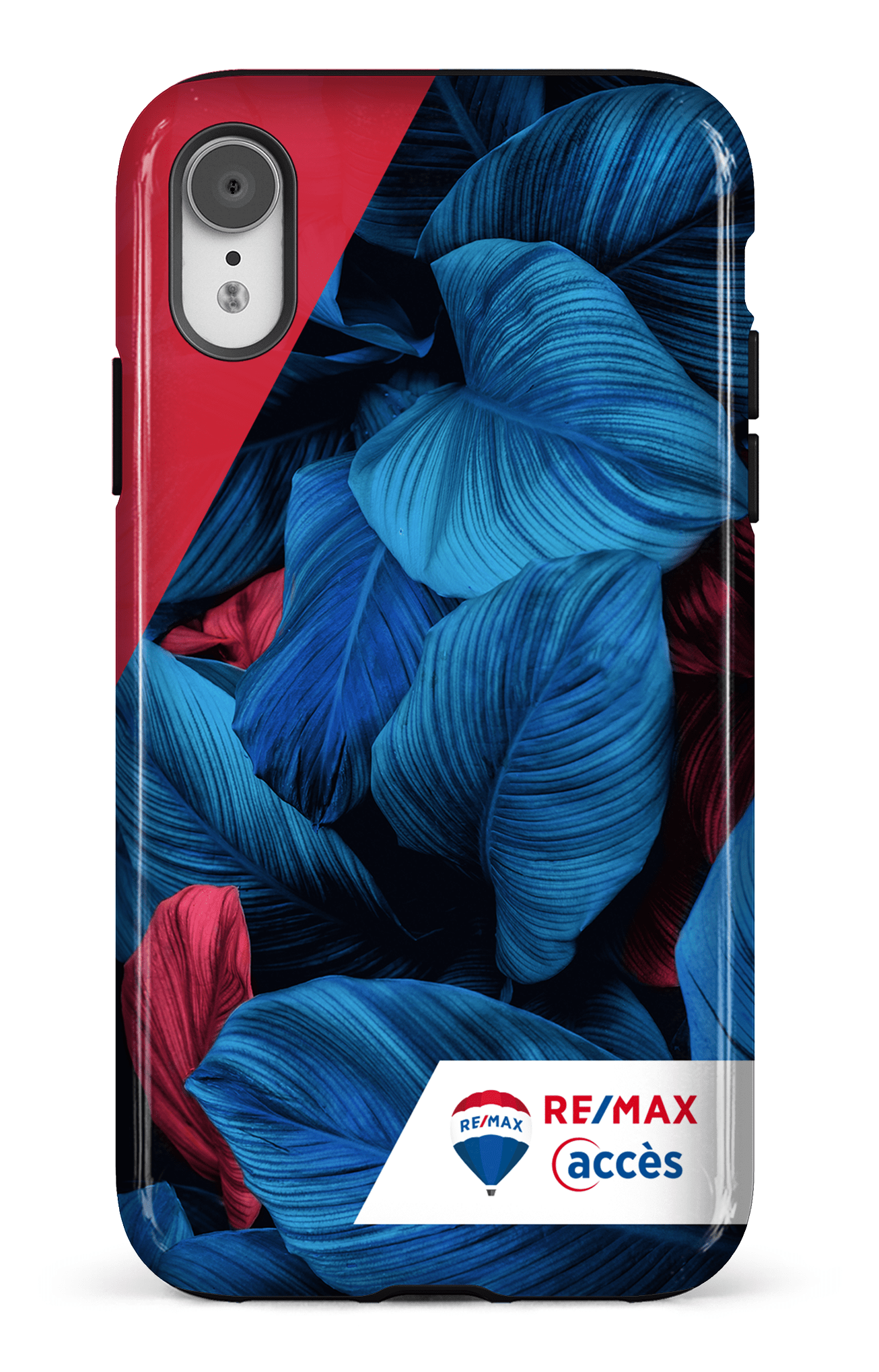 iPhone XR Tough Végétation bicolore -