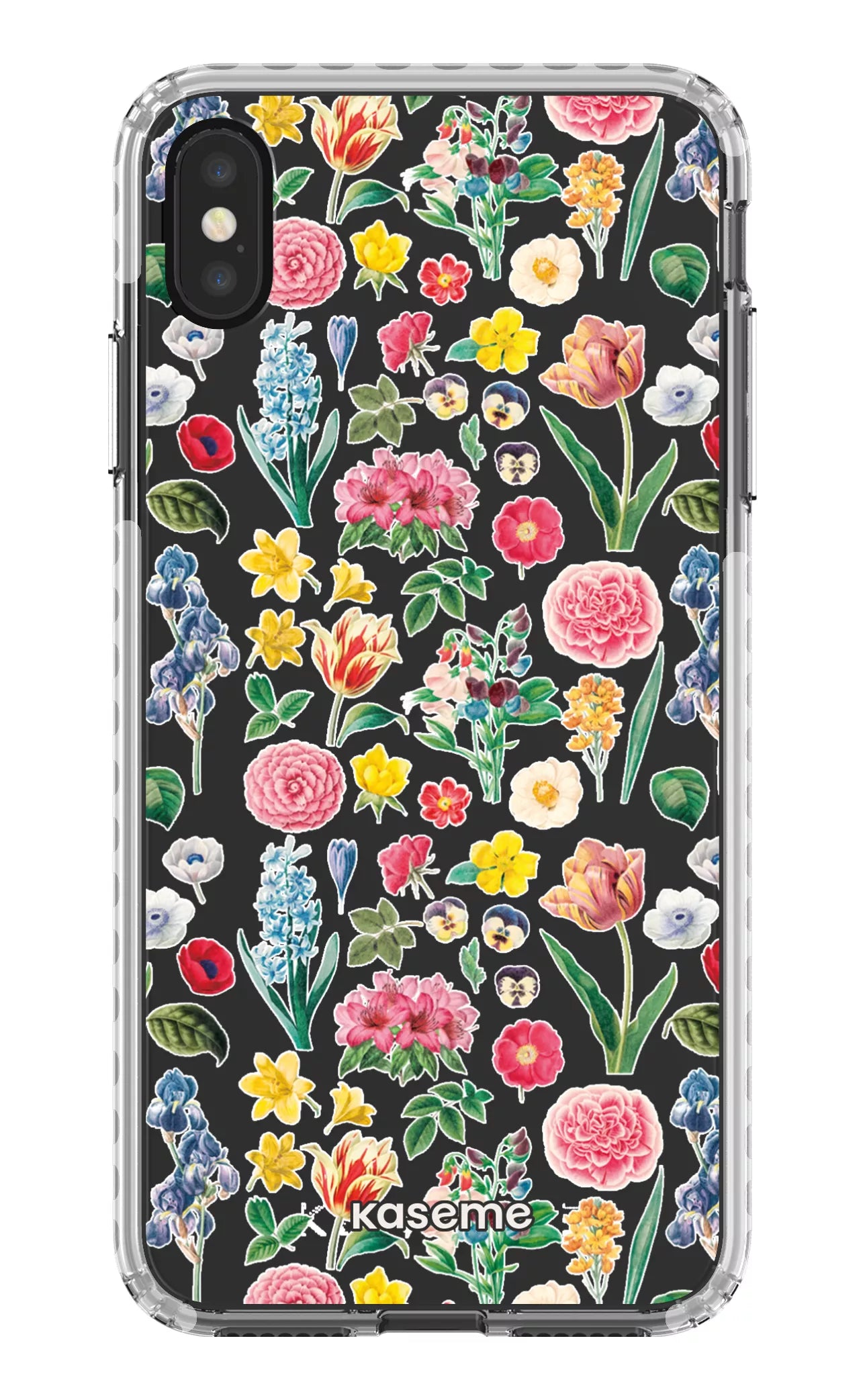 iPhone XS Max Clear Case - White Amelia Clear Case -