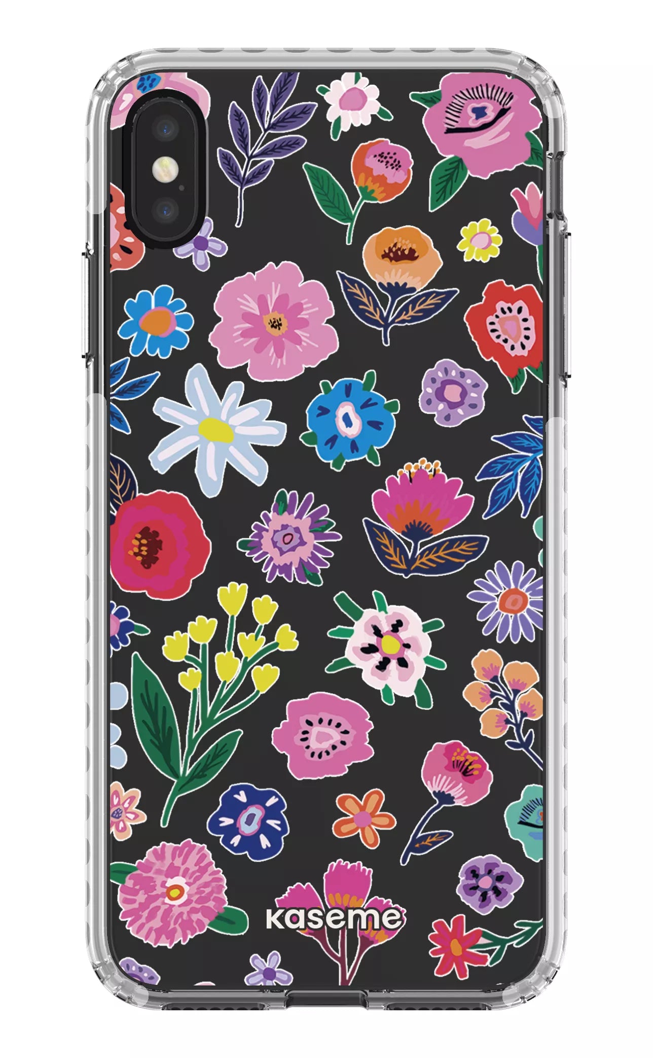 iPhone XS Max Clear Case - White Aura Clear Case -