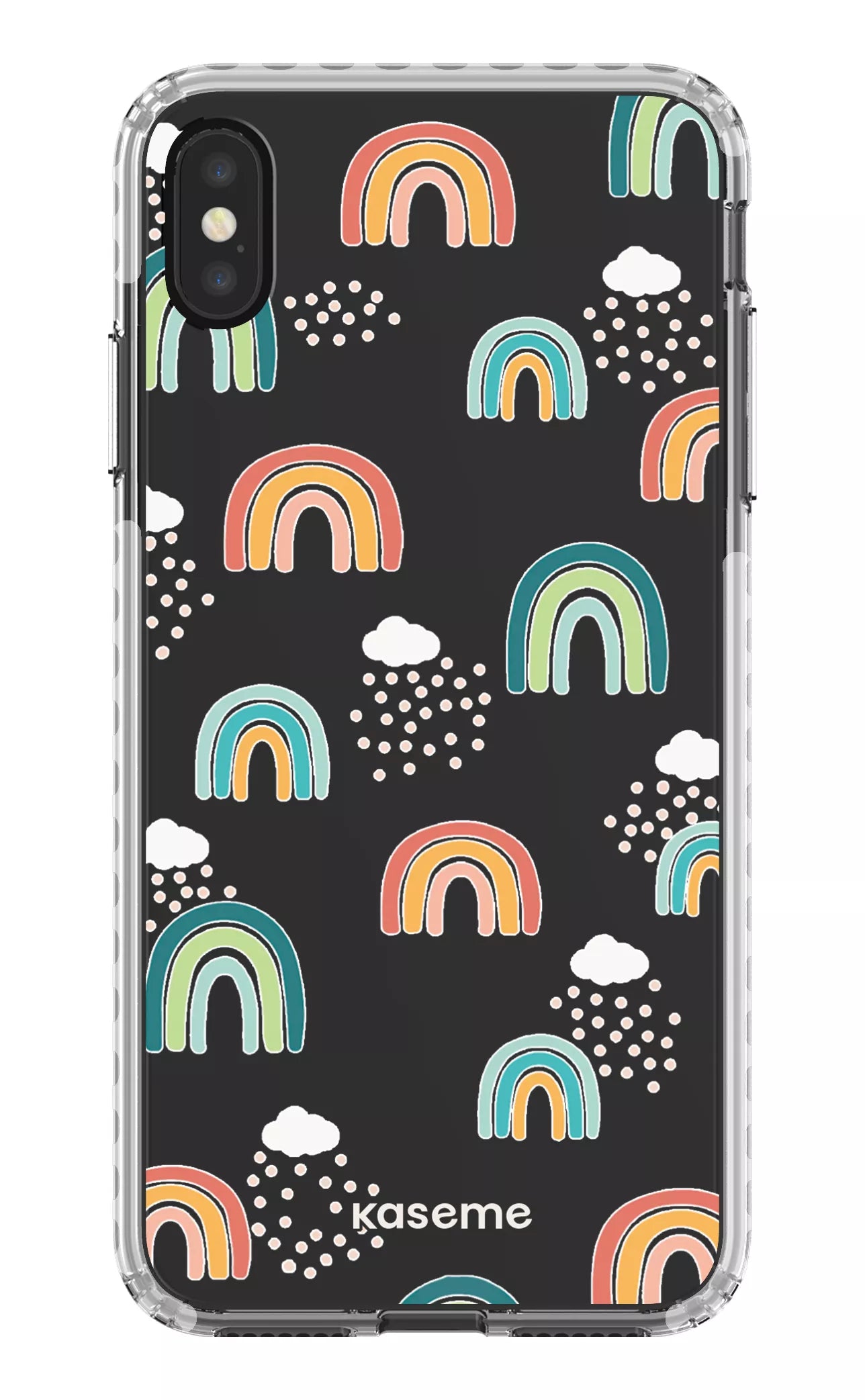 iPhone XS Max Clear Case - White Be You Clear Case -