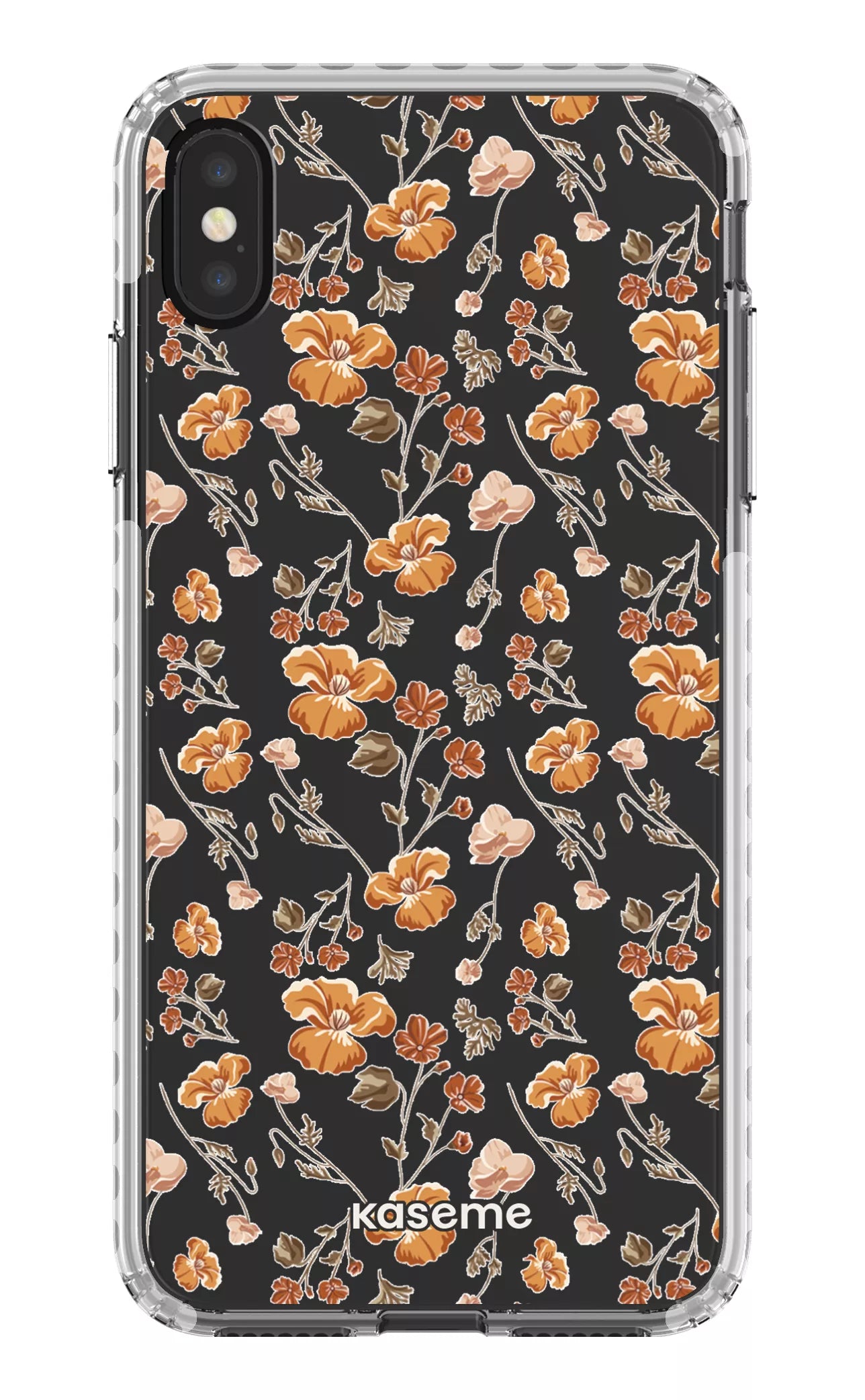 iPhone XS Max Clear Case - White Beatrice Clear Case -