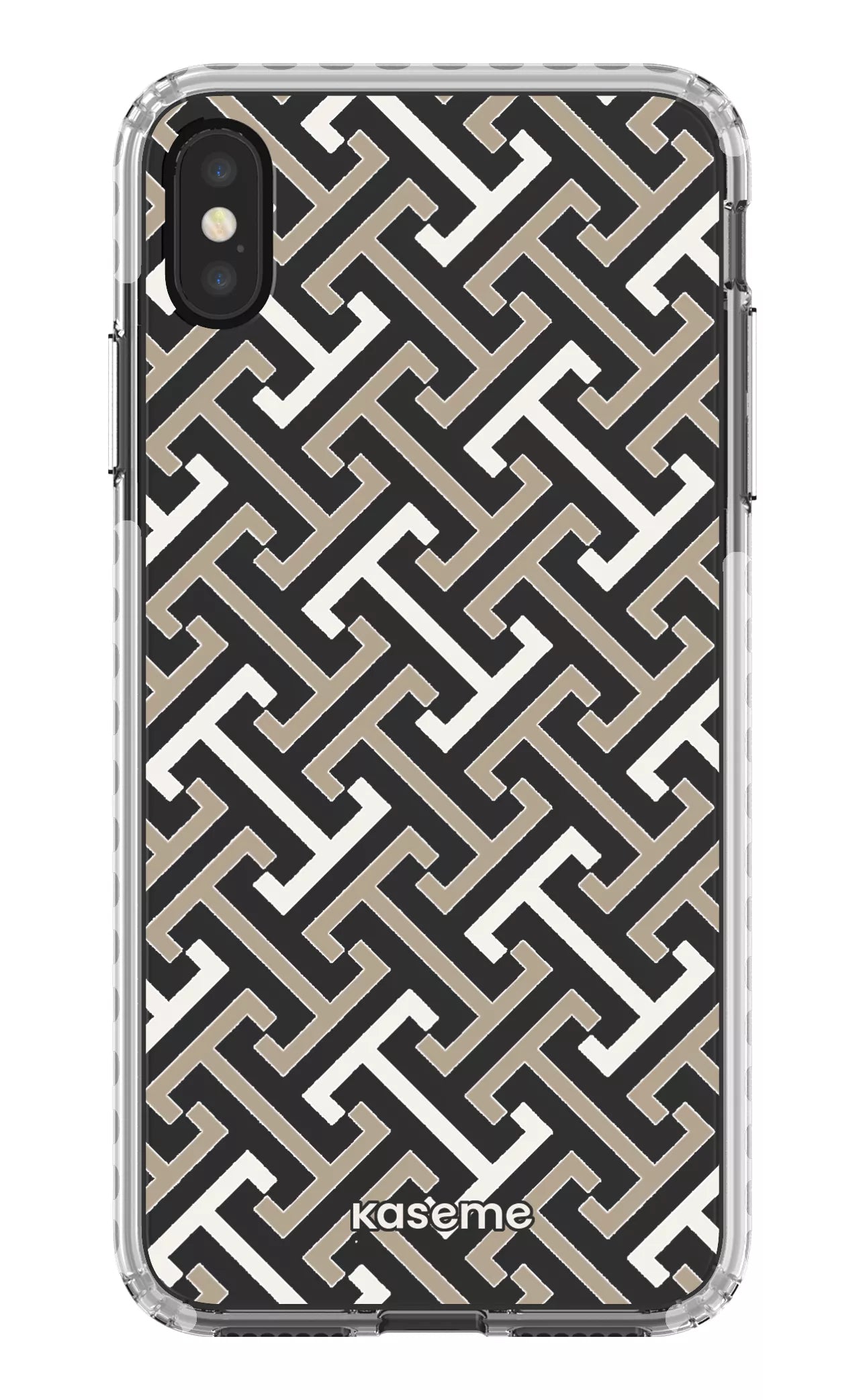 iPhone XS Max Clear Case - White Elite Clear Case -