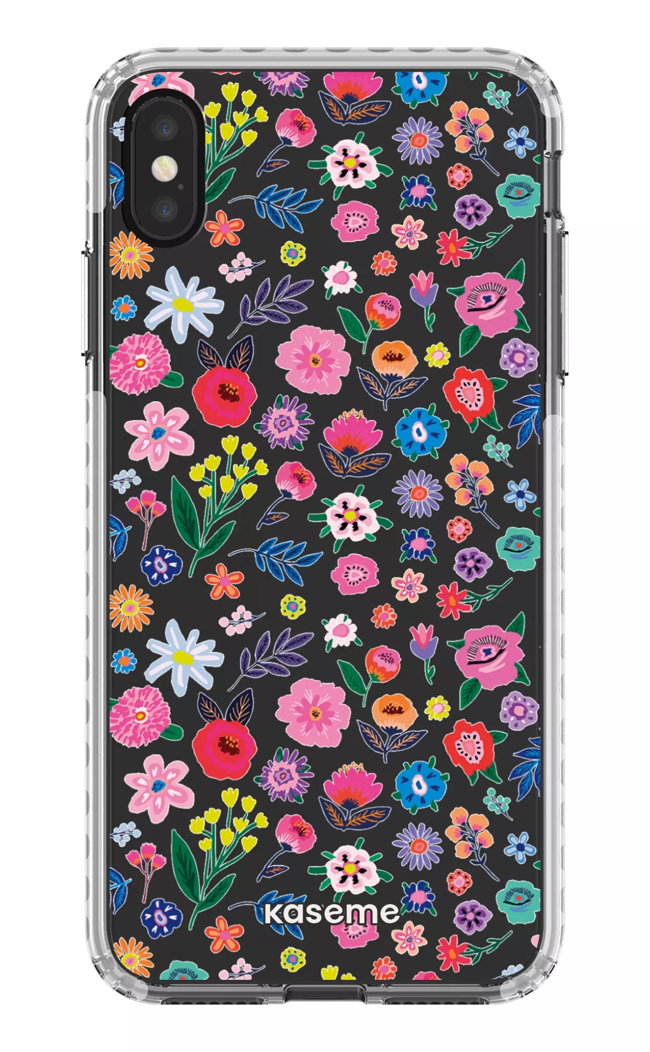 iPhone XS Max Clear Case - White Hallucinate Clear Case -