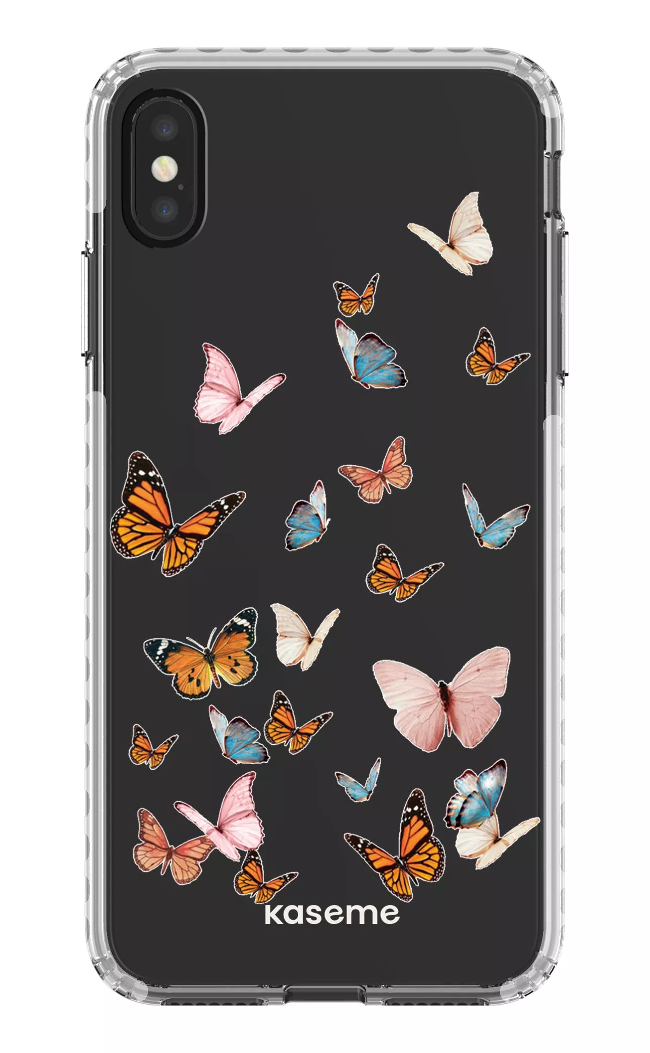 iPhone XS Max Clear Case - White Soarin Clear Case -