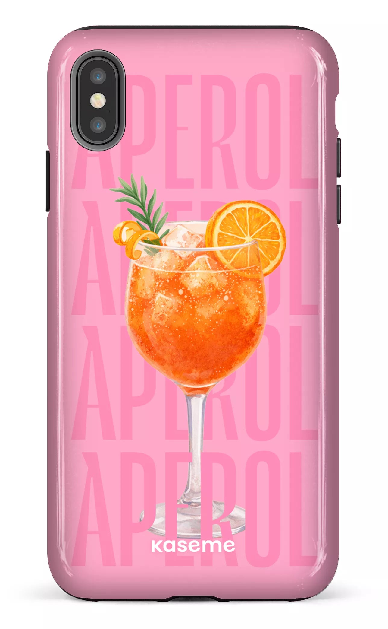 iPhone XS Max tough Aperol Sunset Pink -