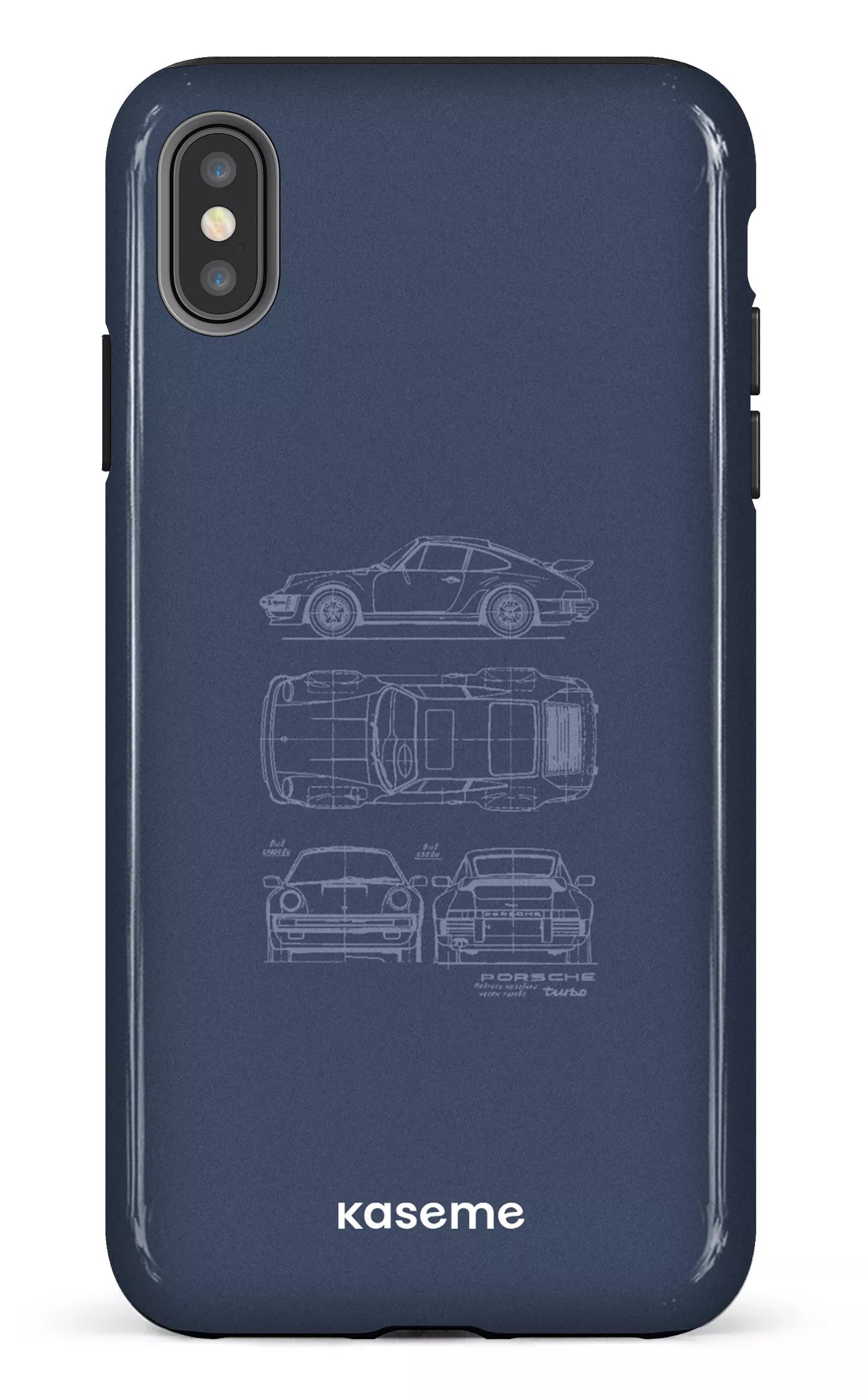 iPhone XS Max tough Beat The Traffic Blue -