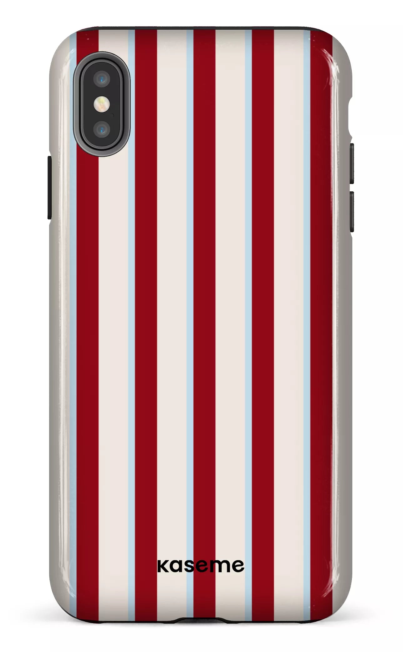 iPhone XS Max tough Berry Lane Red & Blue -