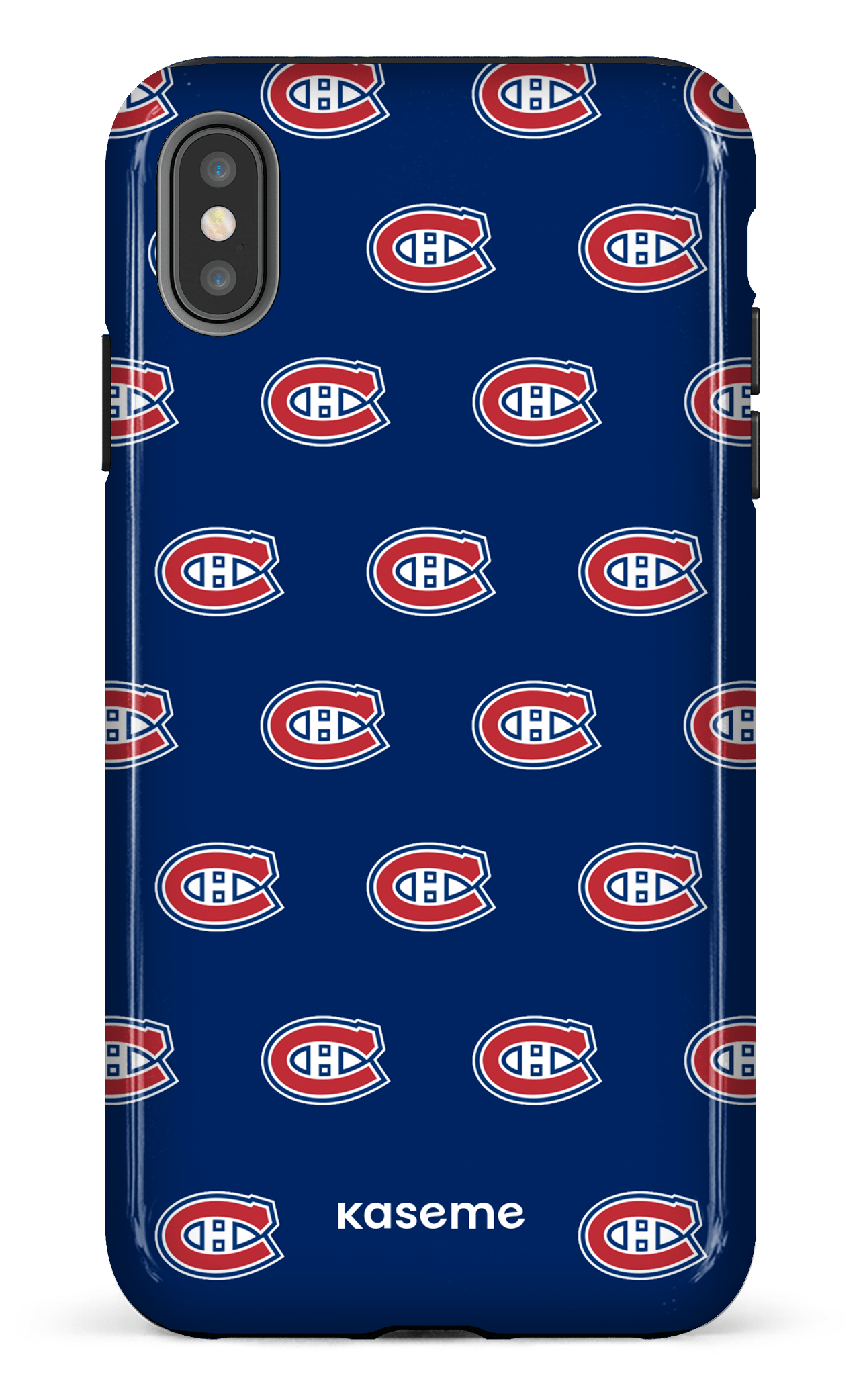 iPhone XS Max tough Canadiens Bleu -