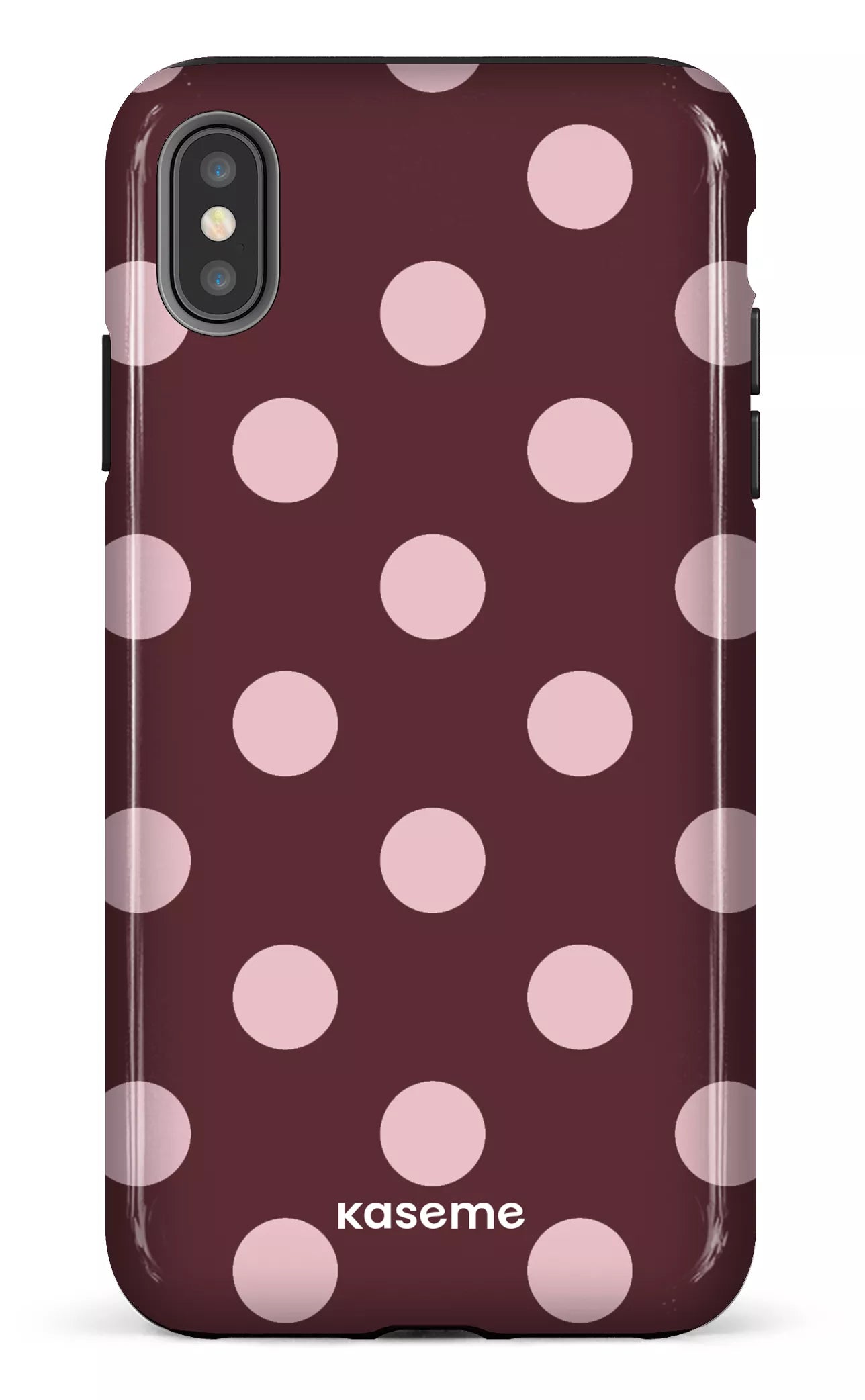 iPhone XS Max tough Couture Burgundy -
