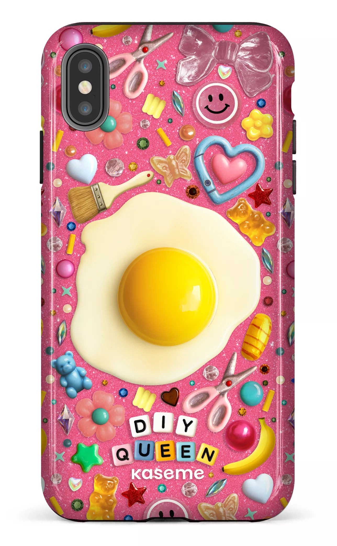 iPhone XS Max tough DIY Queen -