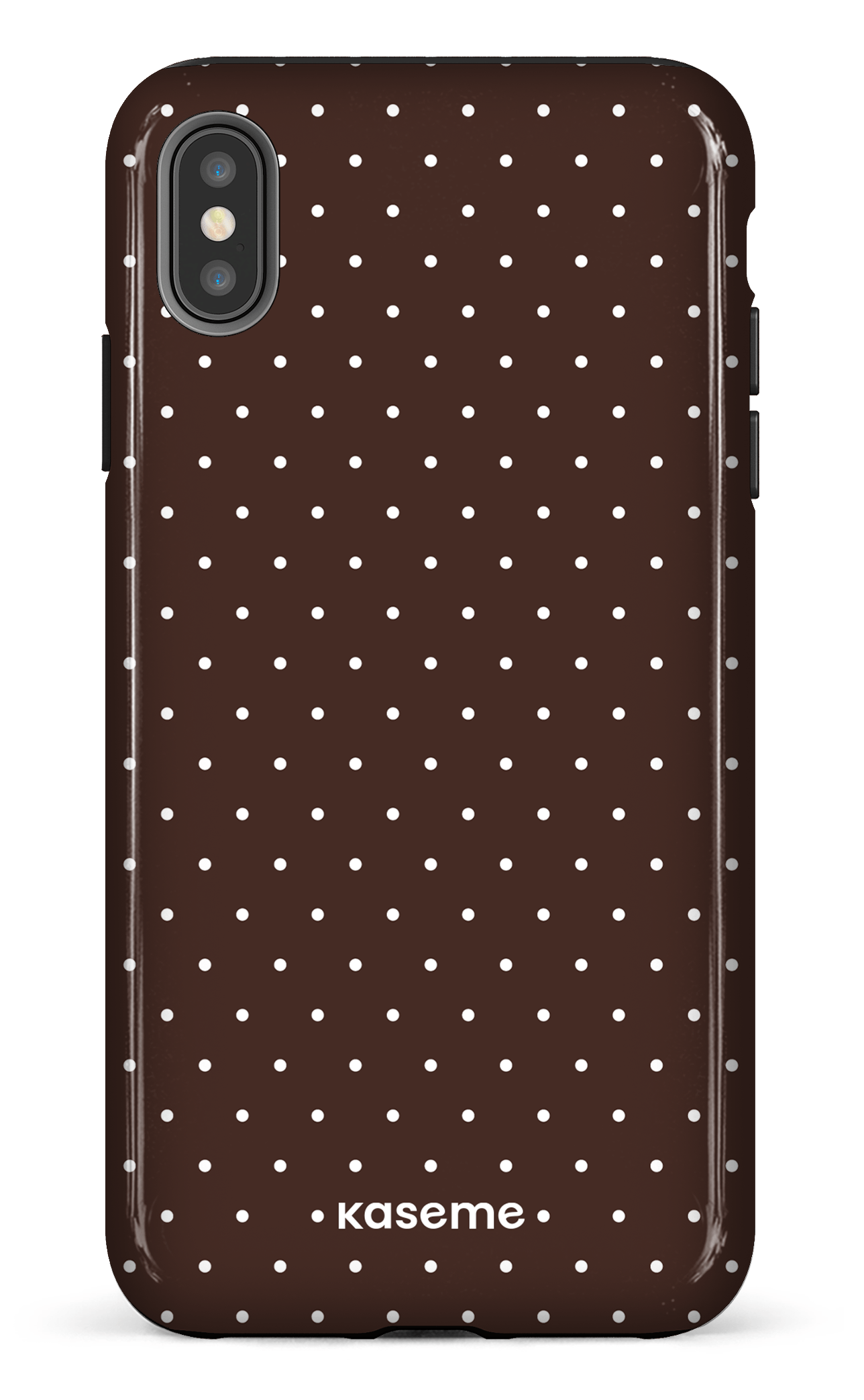 iPhone XS Max tough Ditsy Brown -