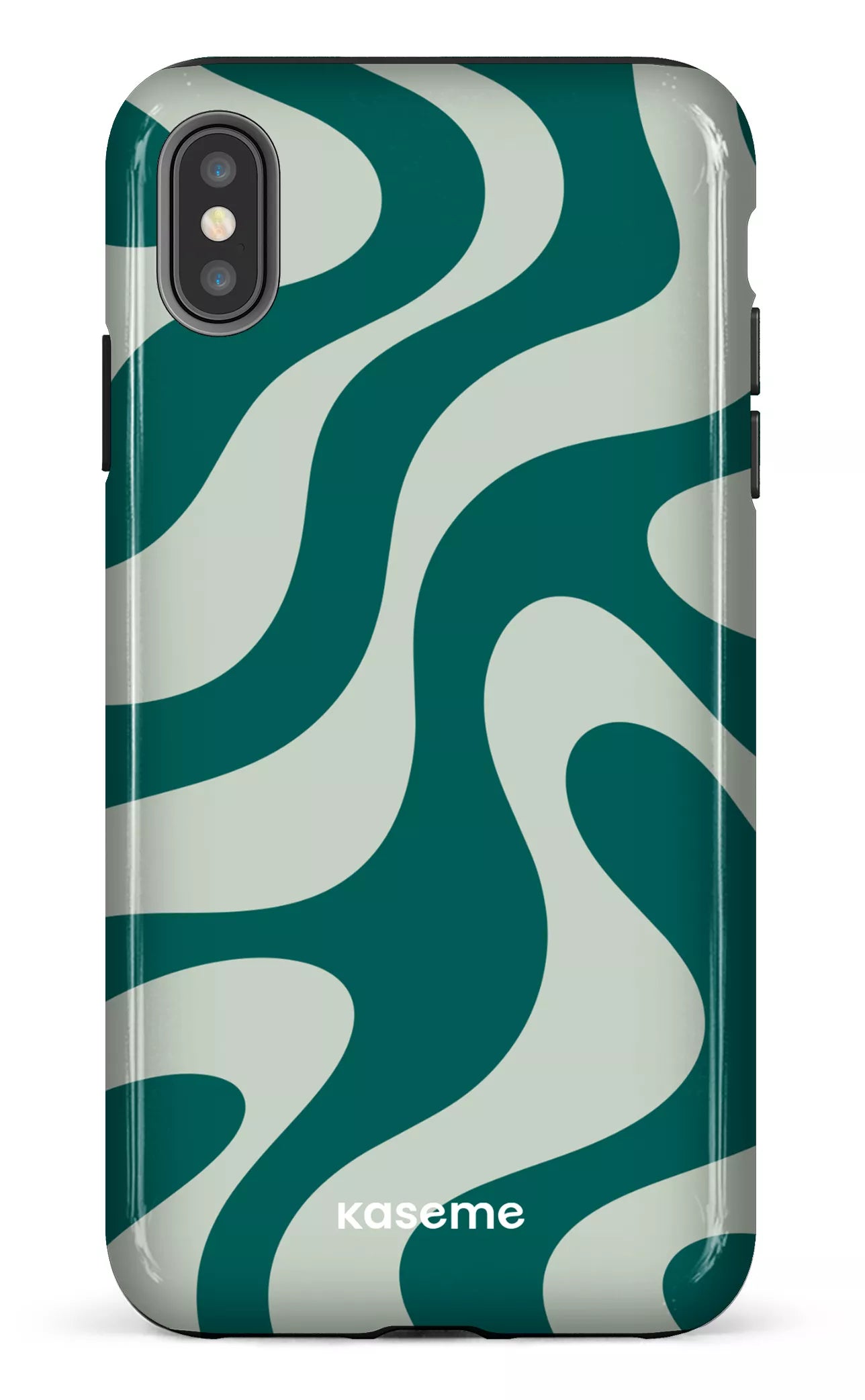 iPhone XS Max tough Flow Green -