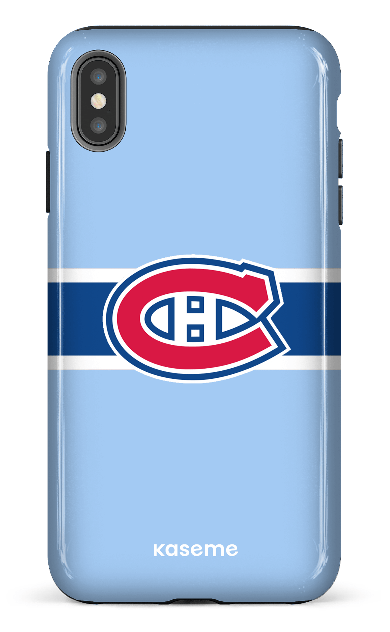 iPhone XS Max tough Habs Jersey Blue -