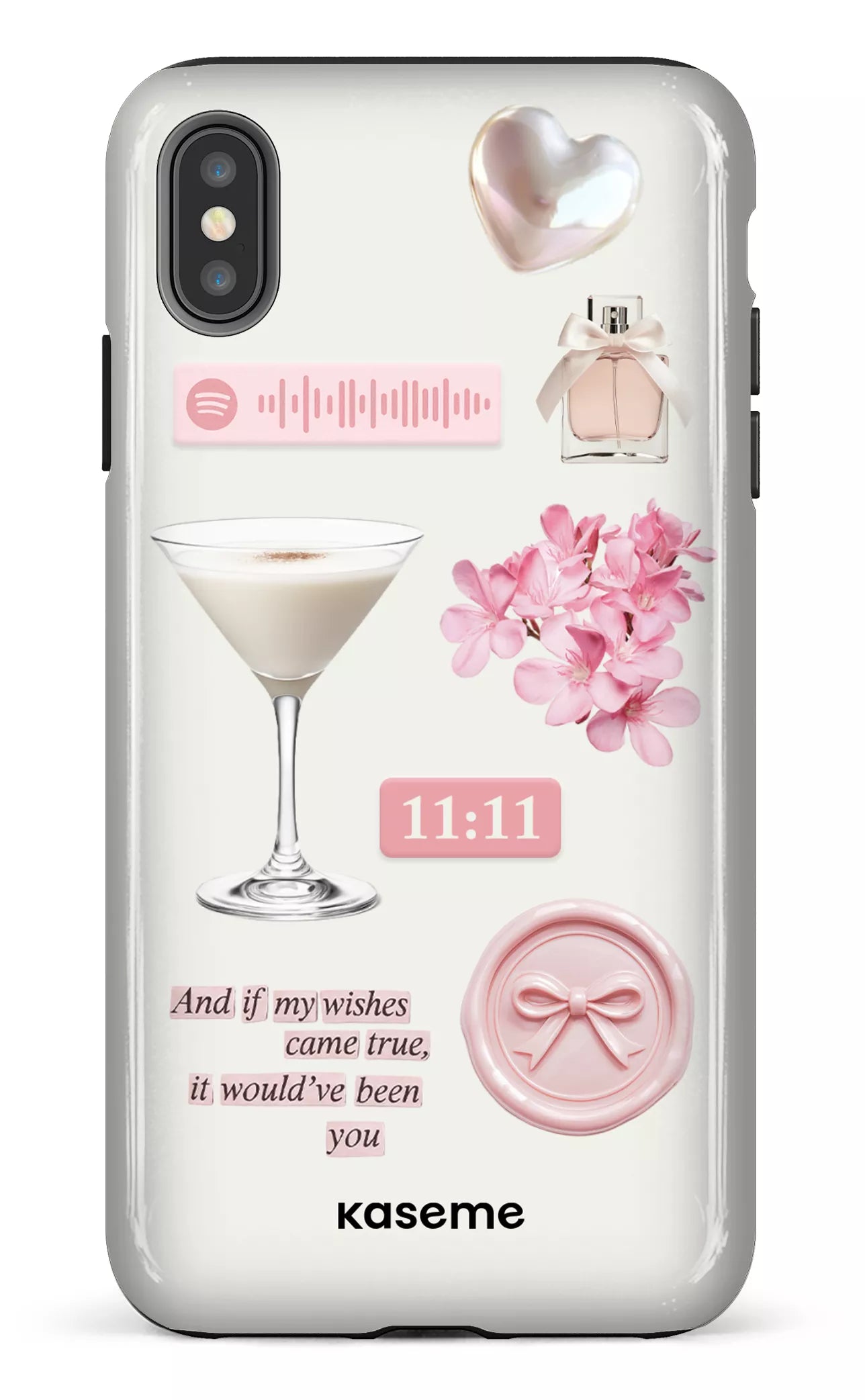 iPhone XS Max tough Love Letters -