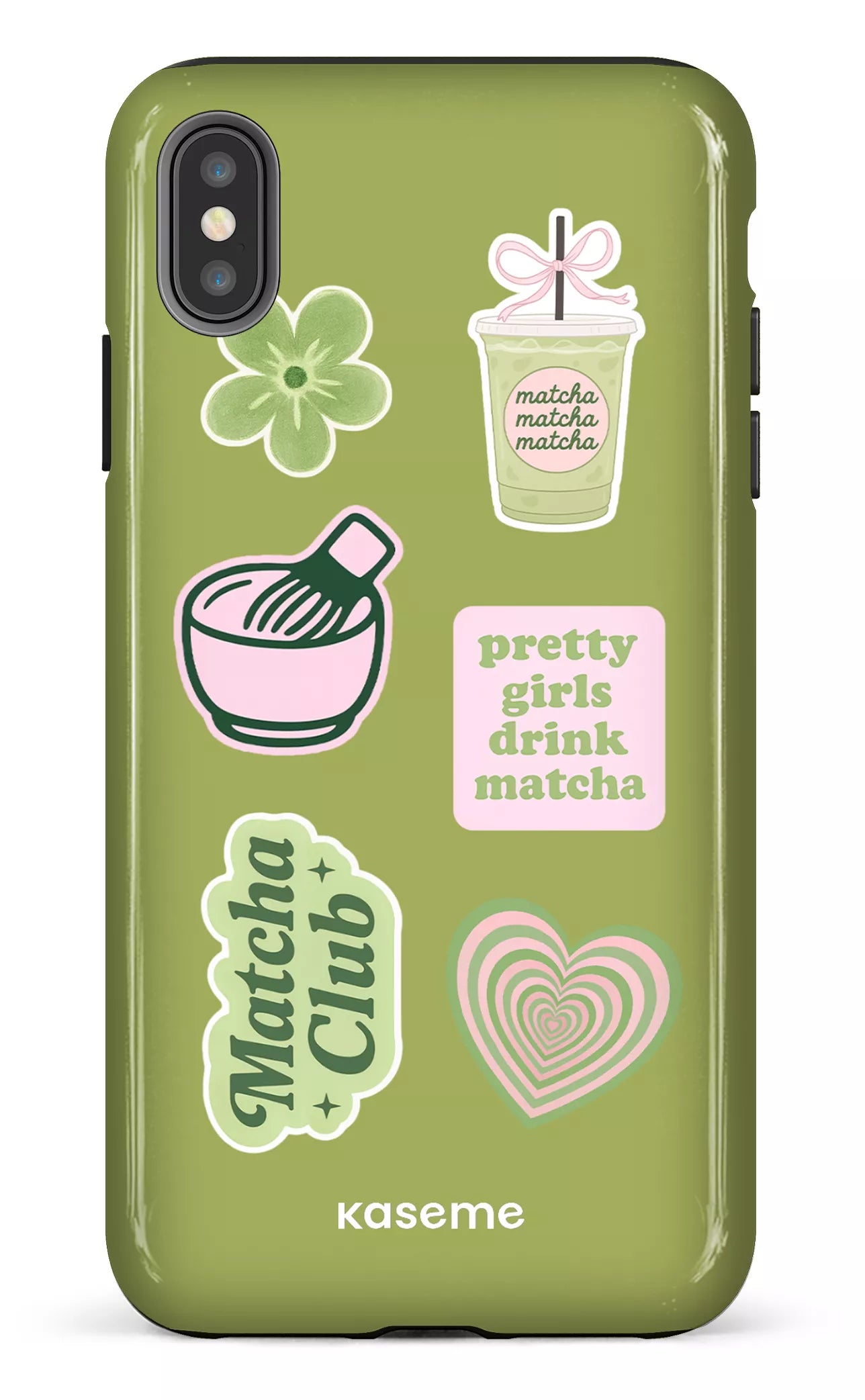 iPhone XS Max tough Matcha Club -