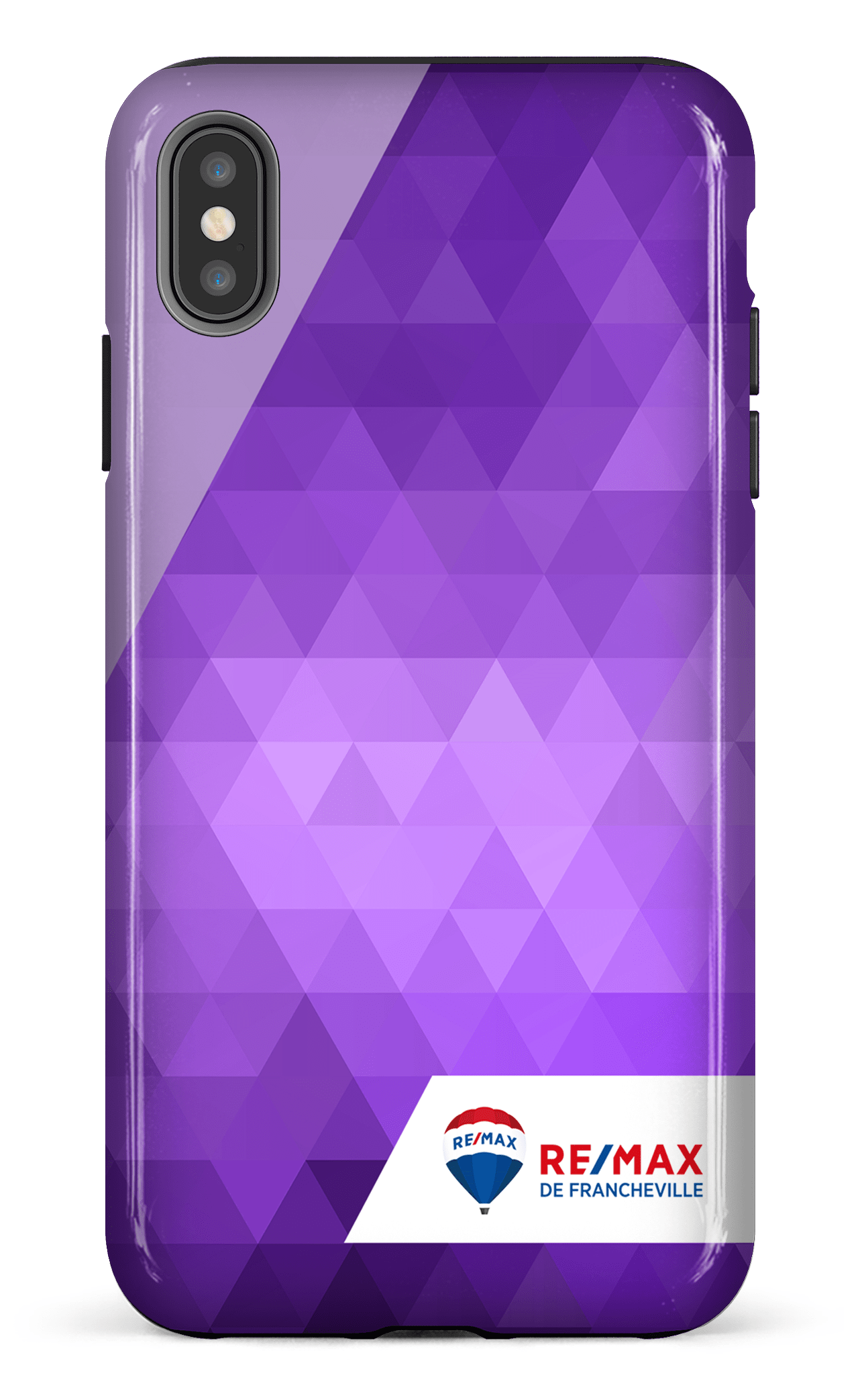 iPhone XS Max tough Motif Triangle de Francheville -