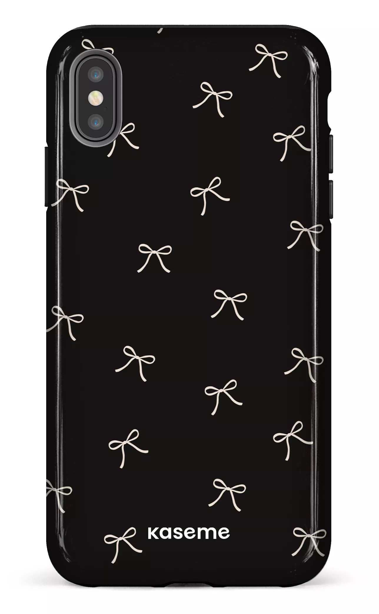 iPhone XS Max tough Roselyn Black -