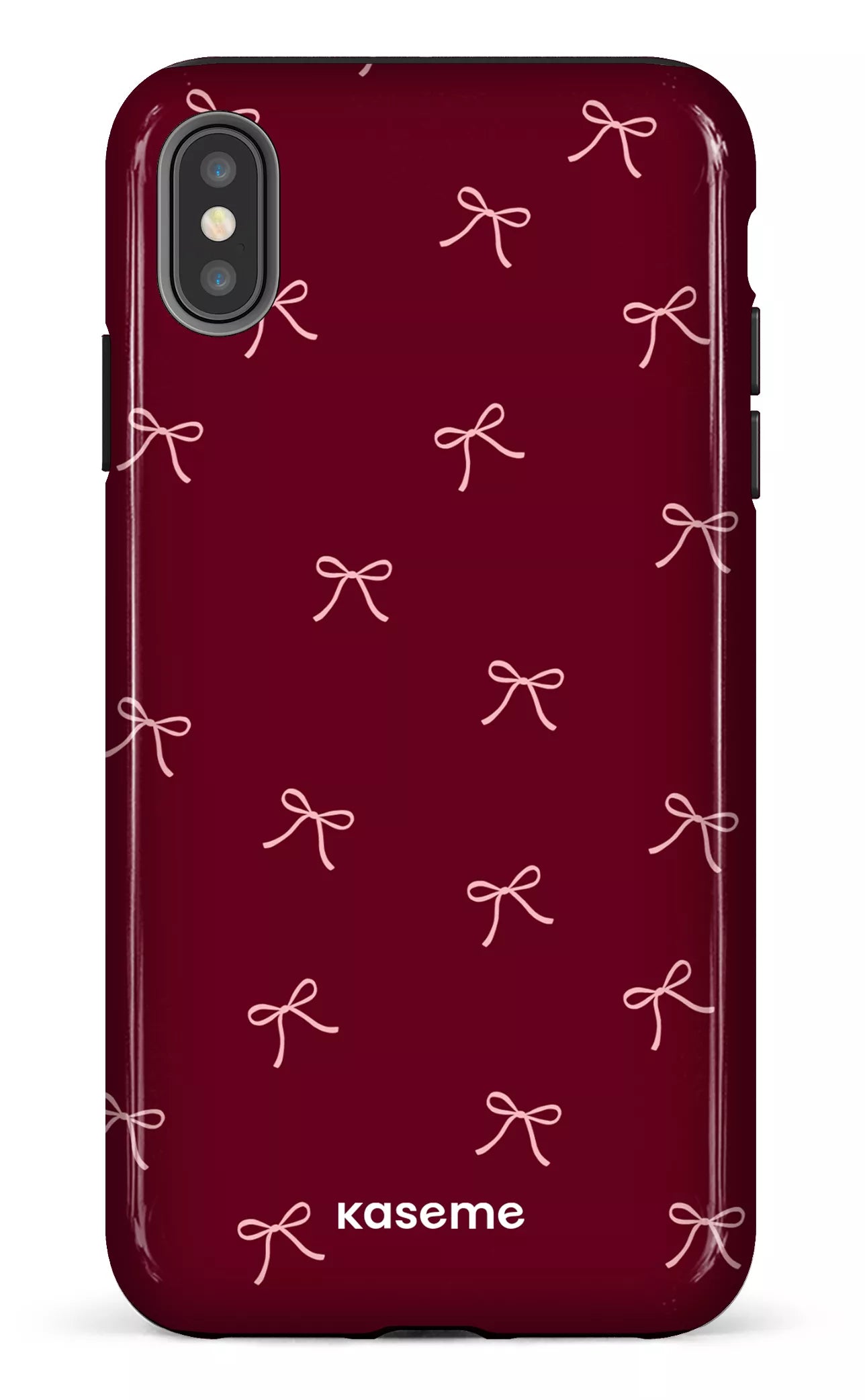 iPhone XS Max tough Roselyn Burgundy -