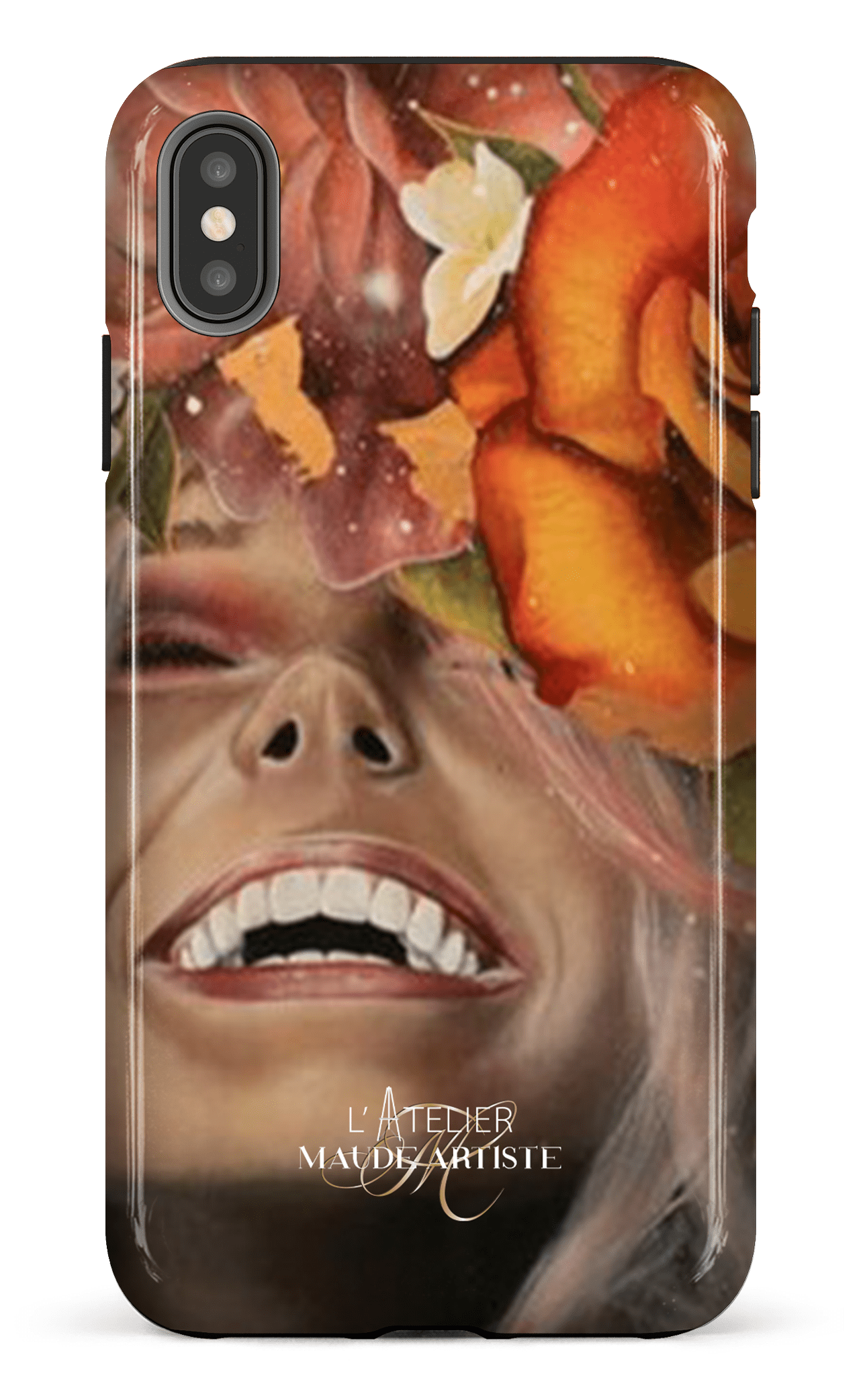 iPhone XS Max tough Smiley by Maude -