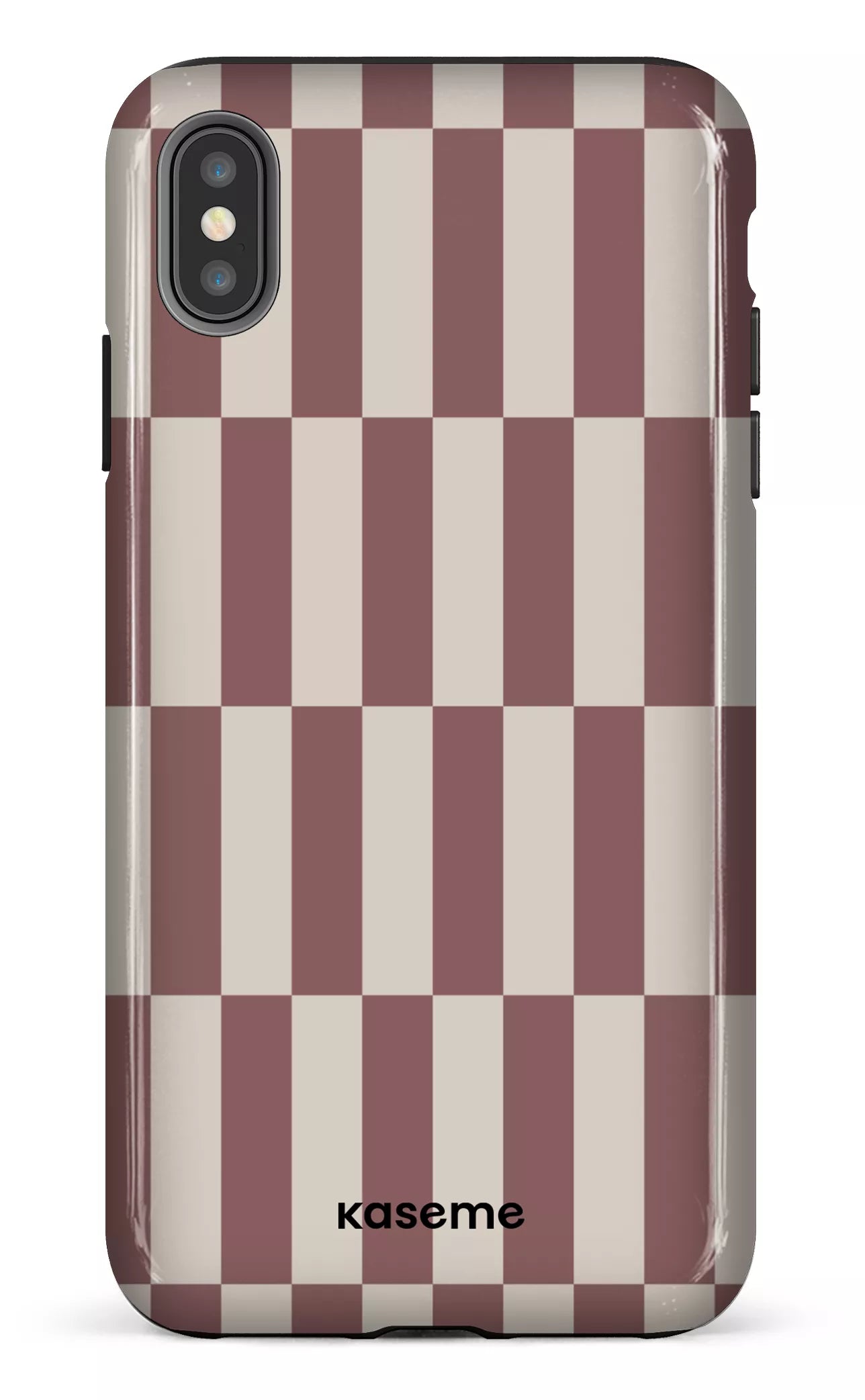 iPhone XS Max tough Structured Brown -