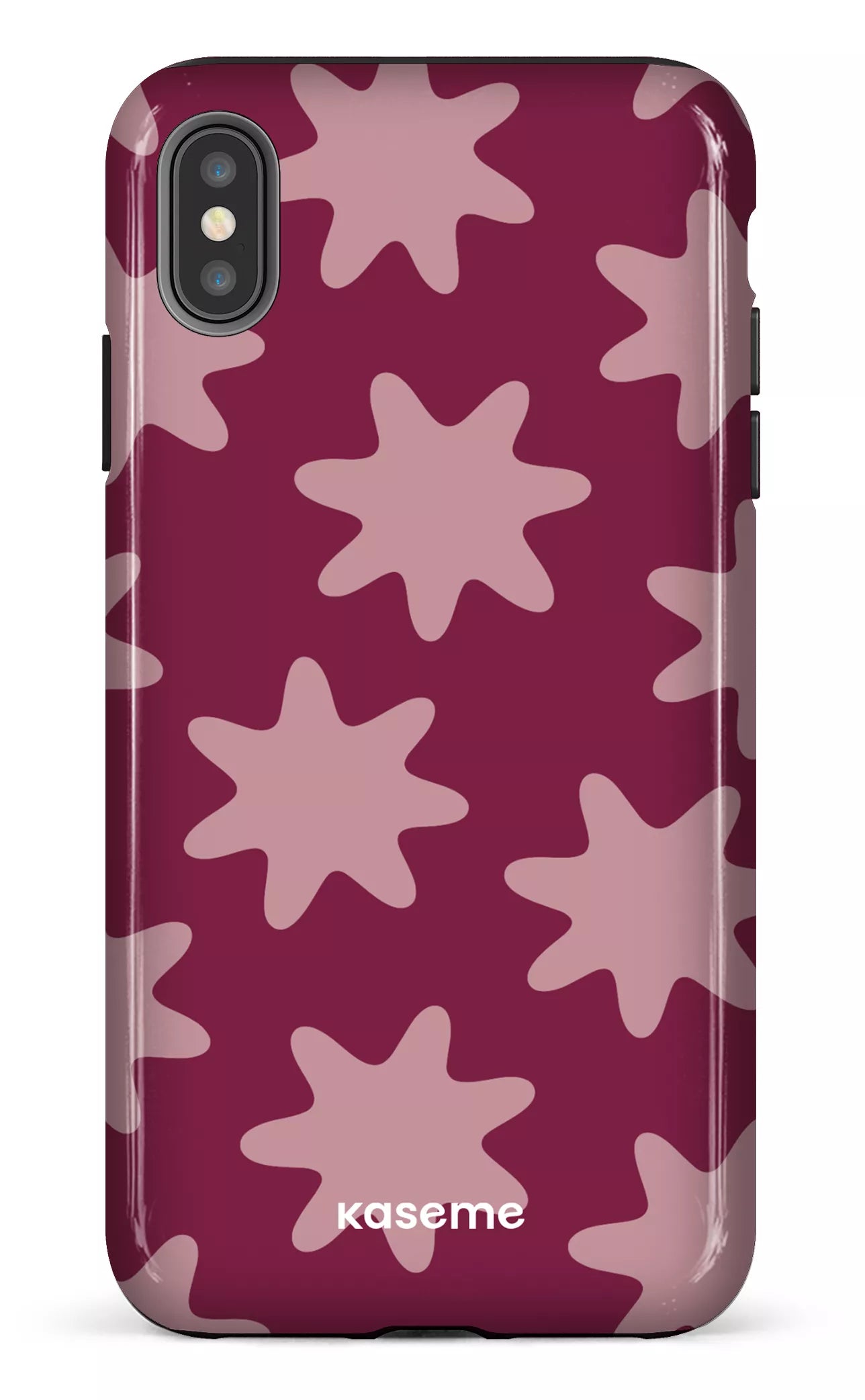 iPhone XS Max tough Unframed Burgundy -