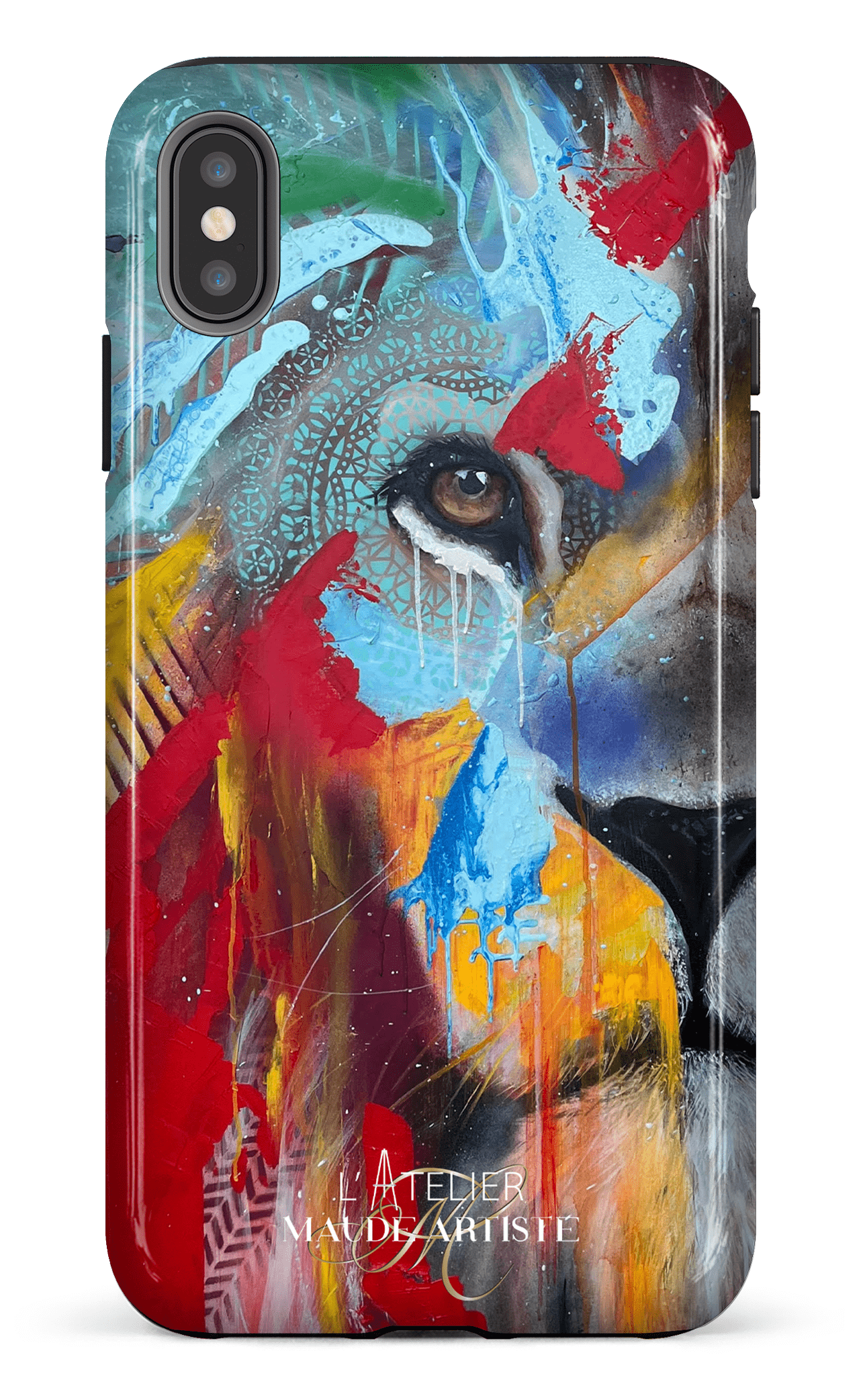 iPhone XS Max tough Waves by Maude -