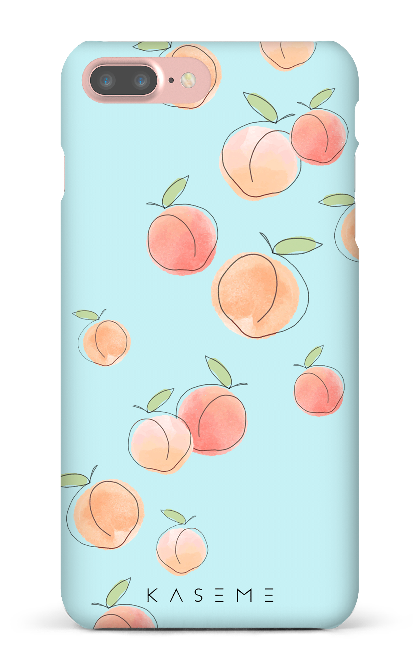 Peachy Blue - iPhone 7 Plus