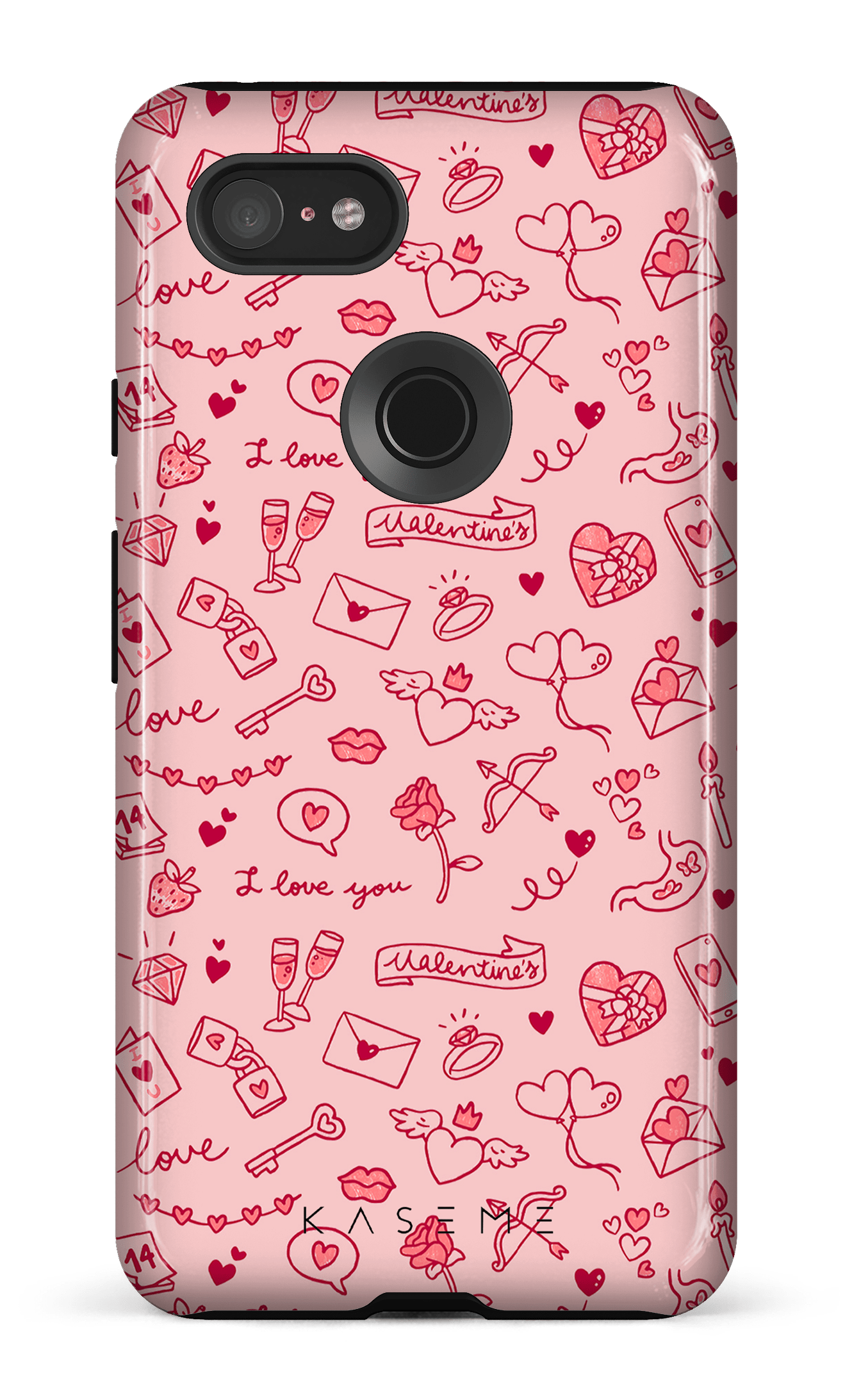 My Valentine pink - Google Pixel 3 XL