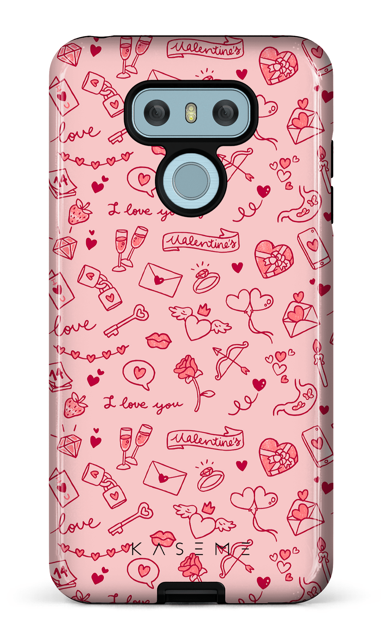 My Valentine pink - LG G6