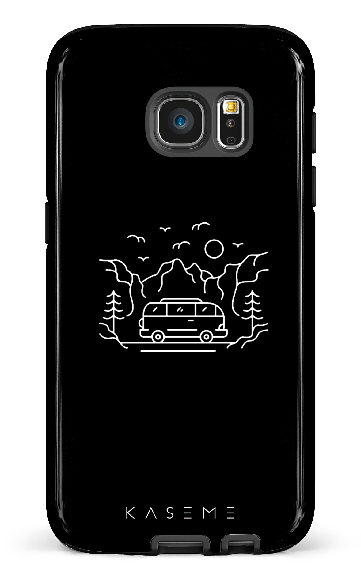 Camp life black - Galaxy S7