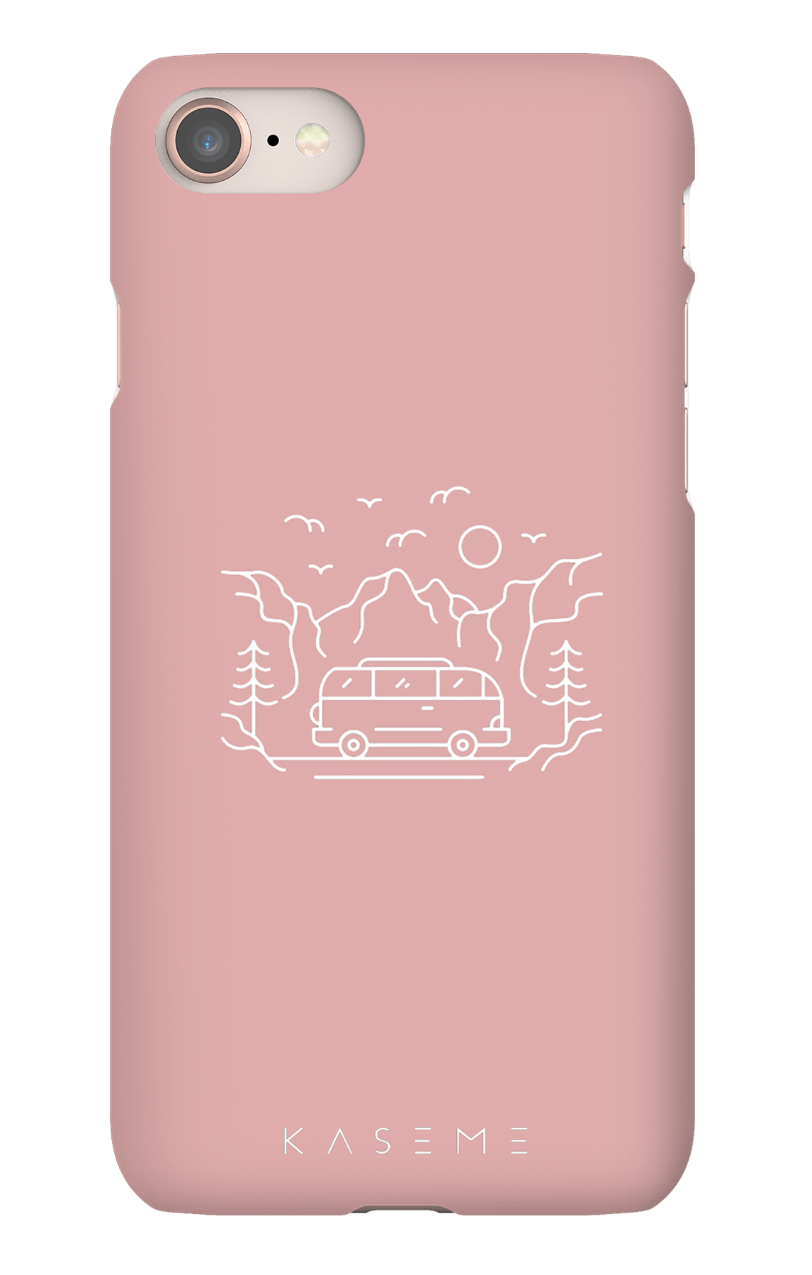 Camp life pink - iPhone SE 2020