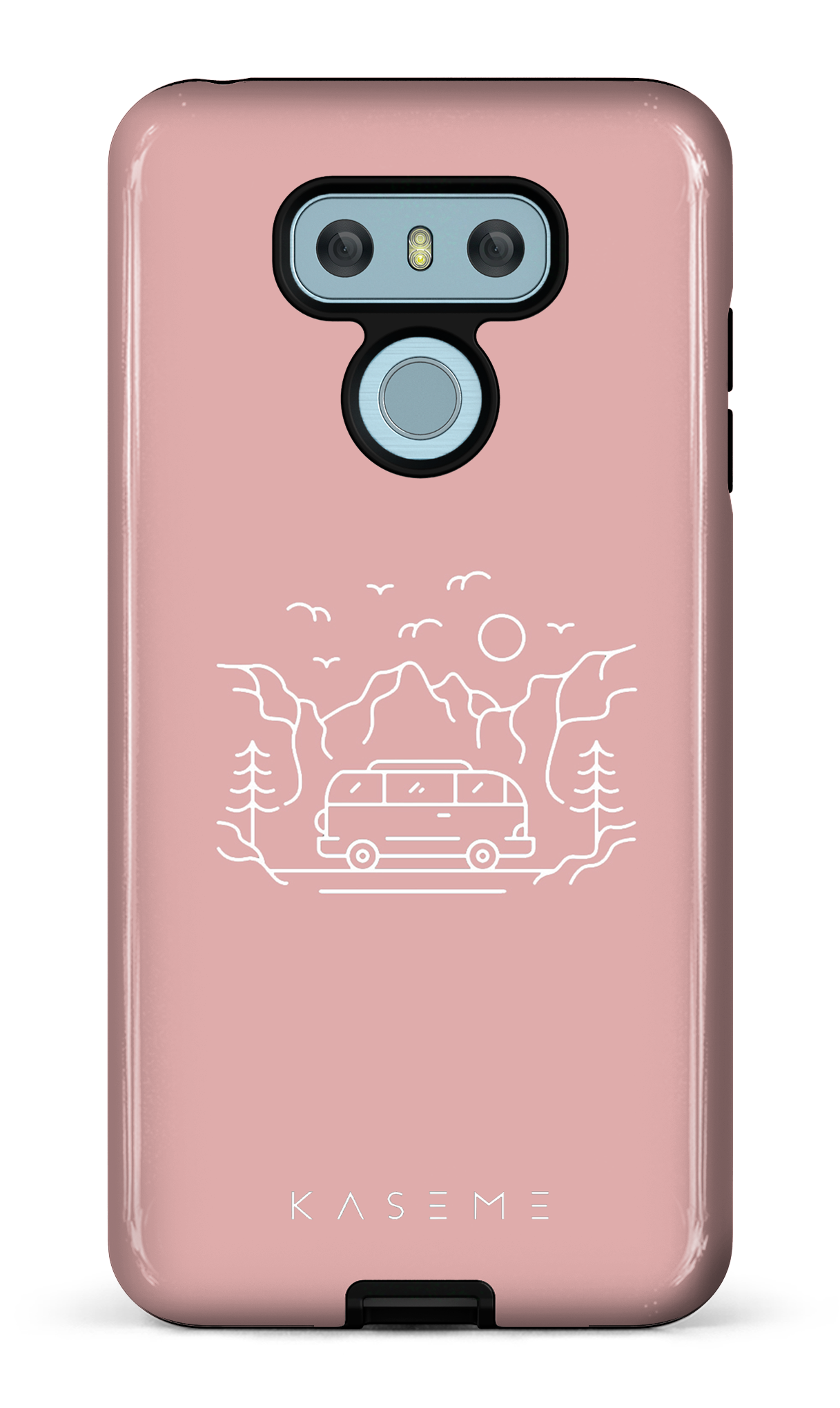 Camp life pink - LG G6