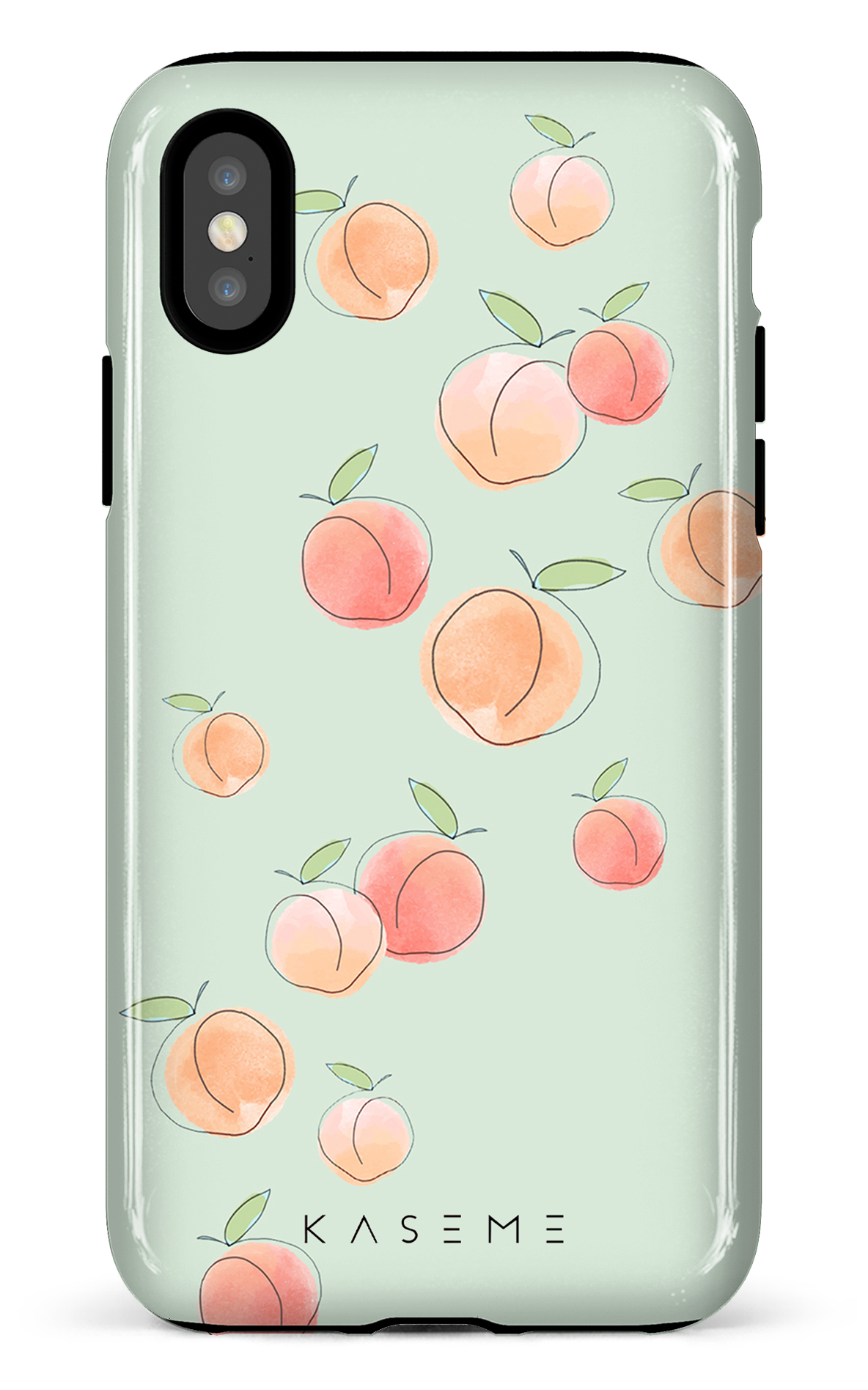 Peachy green - iPhone X/XS